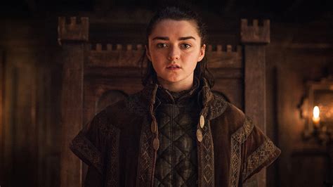 Maisie Williams on Aryas Sex Scene in Game of。